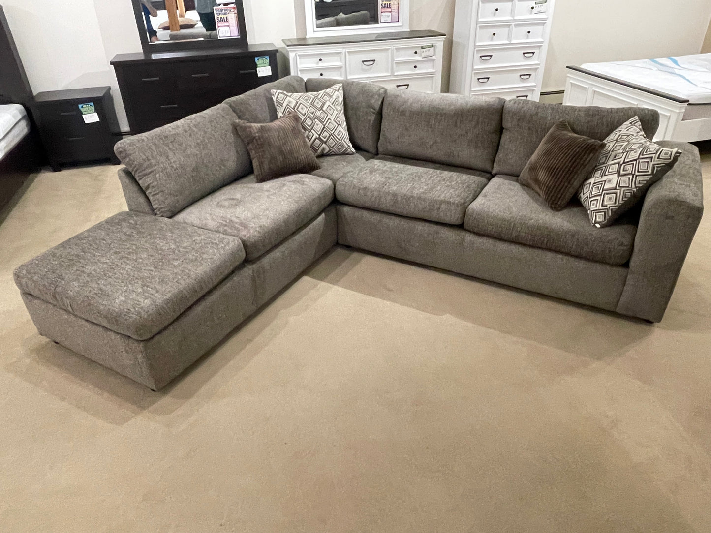 a living room filled with furniture and a couch