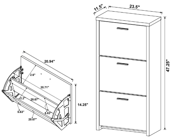 Cabinets, Accent,Tall, Console, and Shoe