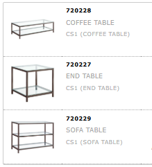Coffee Tables and End Tables