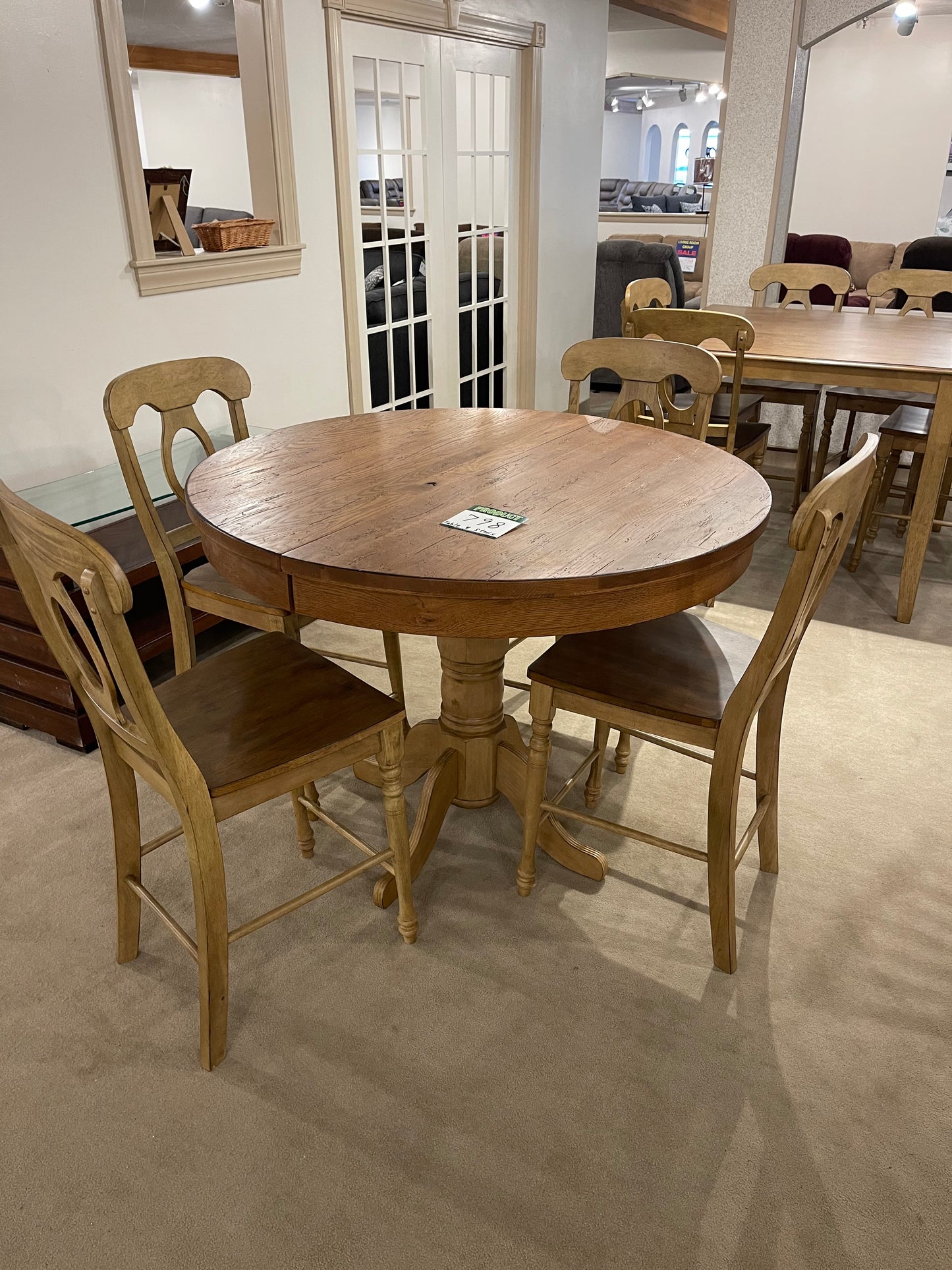 Special Deals Solid oak table 4 stools $798