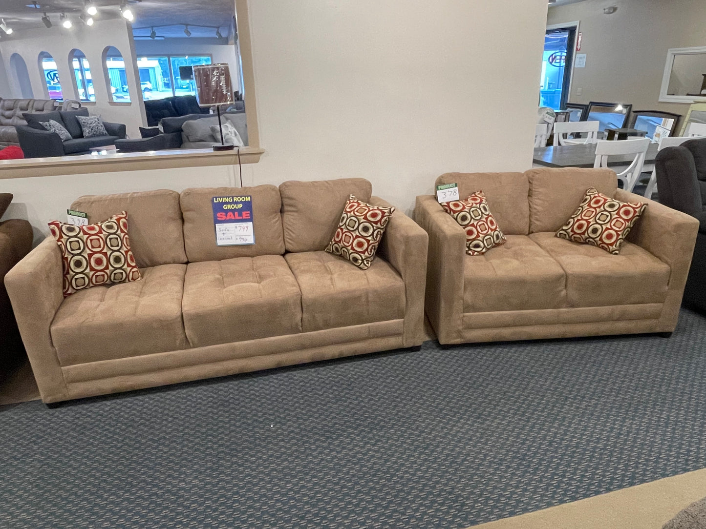 Special Deals Sofa and loveseat $749